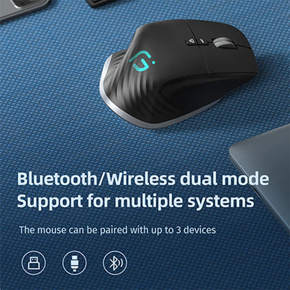 Souris sans fil ergonomique multi-appareils