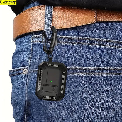 Étui de sécurité pour AirPods avec verrouillage de camouflage