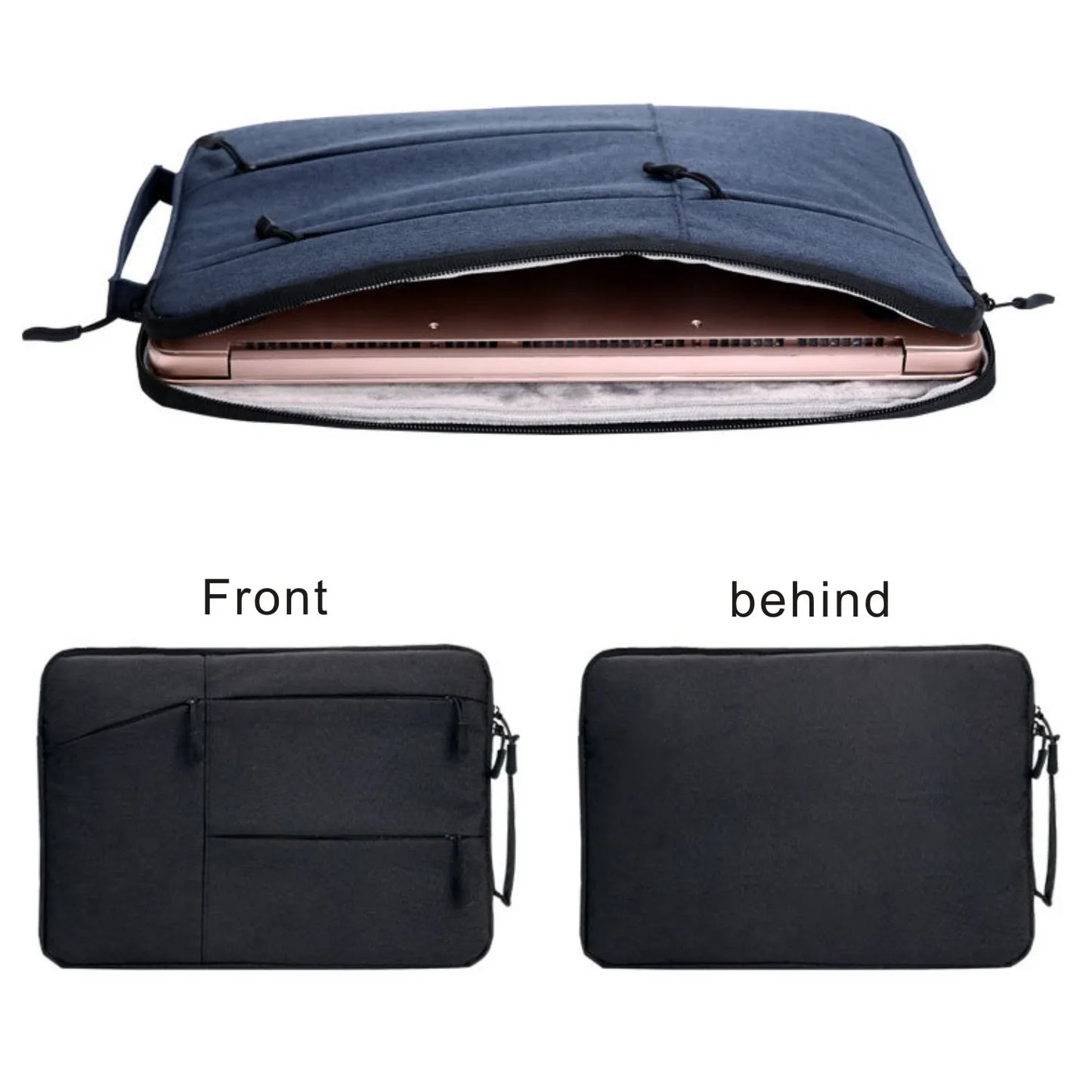 Portable Laptop Sleeve Case for MacBooks & PCs