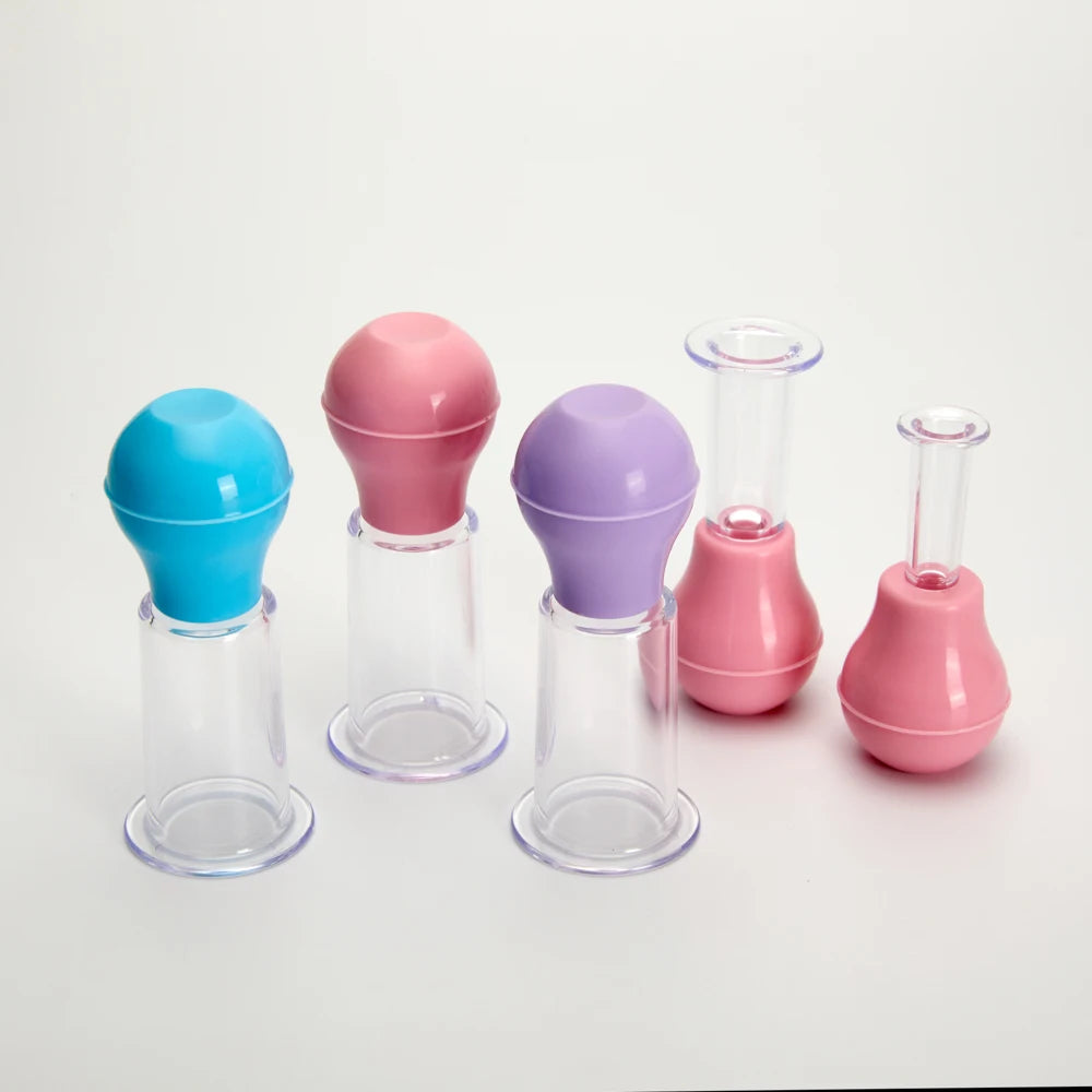 Rubber Vacuum Facial Massage Cups - Skin Lifting Tool