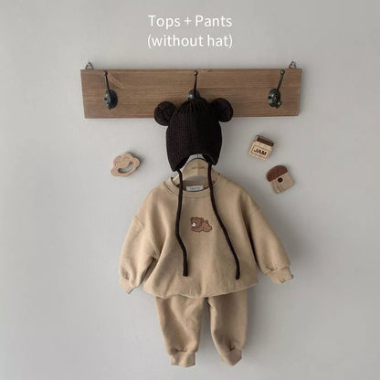 Toddler Baby Clothing Sets for Infant Baby Boys Clothes Set Balloon Sweatshirt+Pants 2pcs Outfit Kids Costume 2023 Spring Outfit