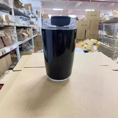 Tragbare 240-ml-Kaffeethermoskanne aus Edelstahl – auslaufsicherer Reisegetränkebecher