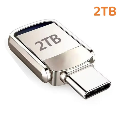 Type-C Metal USB Flash Drive - 32GB to 64GB