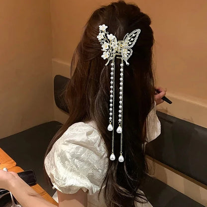 Chinese Style Tassel Hair Clip Set