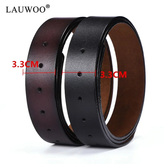 Ceinture en cuir de deuxième couche de qualité supérieure