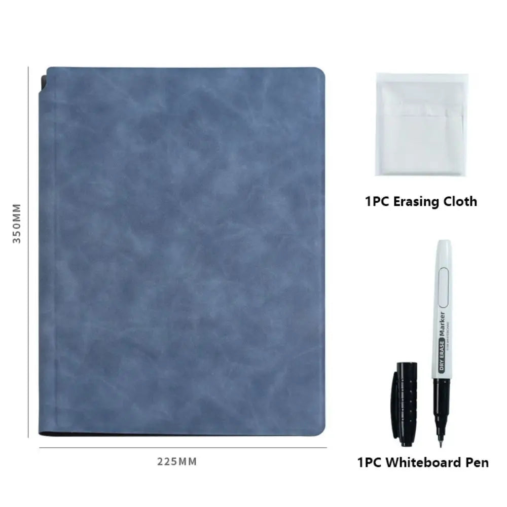 Wiederverwendbares Whiteboard-Notizbuch-Set - Wochenplaner 