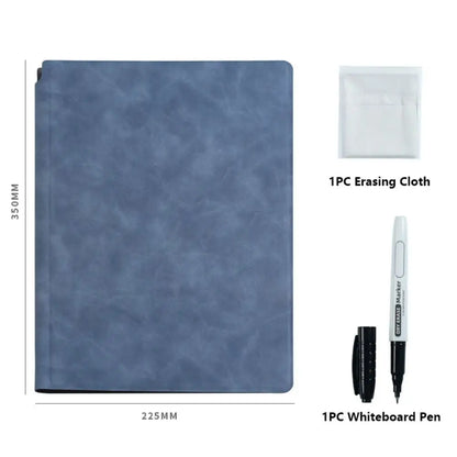 Wiederverwendbares Whiteboard-Notizbuch-Set - Wochenplaner 