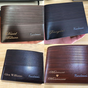 Personalized Engraved Men's Wallet