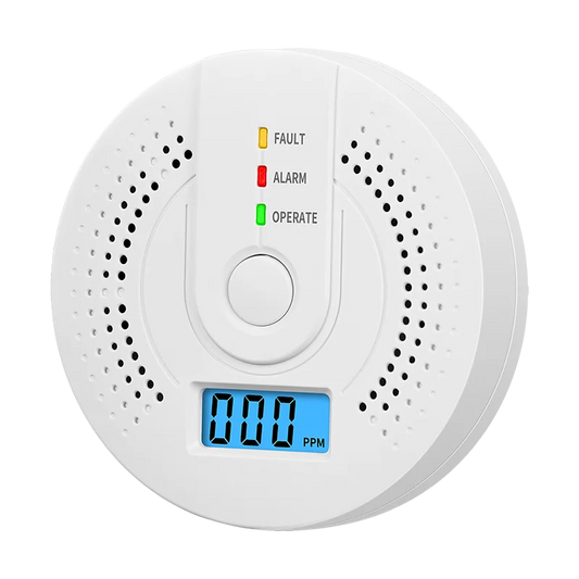 Alarm Sensor Carbon Monoxide Alarm Detector High Sensitive Warning LCD Display