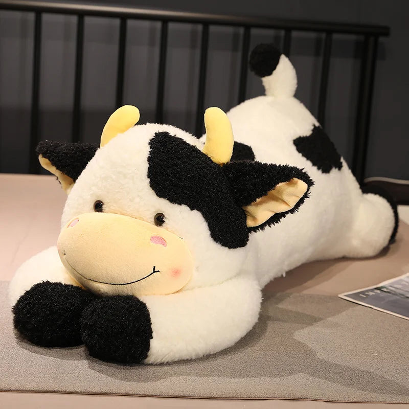 Cute 90cm/110cm Milk Cow Plush Toy