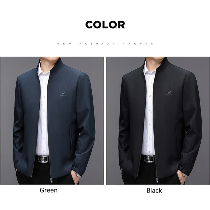 Business Casual Solid Color Jacket