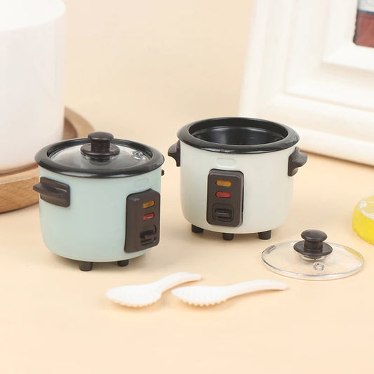 1Pc Dollhouse Mini Kitchenware Rice Cooker