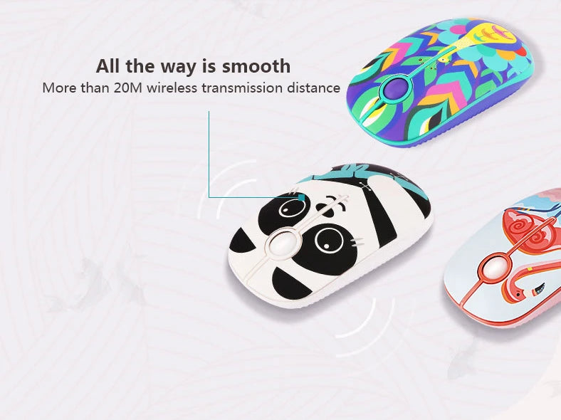 Cute Wireless Gaming Mouse