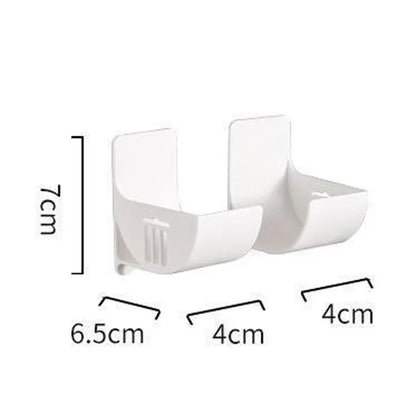 Wall-Mounted Plastic Bag & Film Roll Holder - Kitchen 4/2 Pcs Set