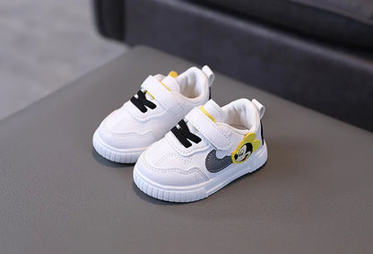 Chaussures décontractées blanches pour bébé garçon fille