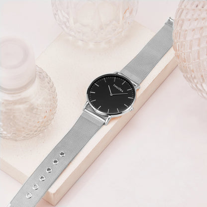 Fashionable Silver Women's Quartz Watch