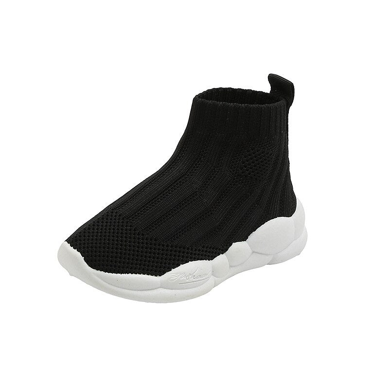 Kids Knit High-Top Sock Sneakers