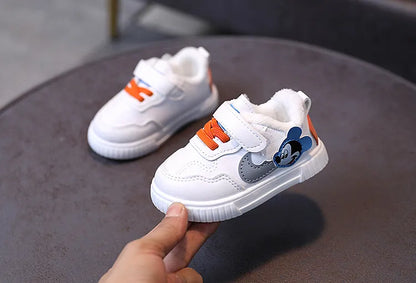 Chaussures décontractées blanches pour bébé garçon fille