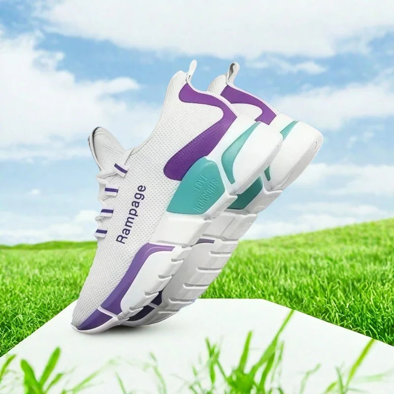 Chaussures à lacets légères et confortables pour femmes - Printemps et automne