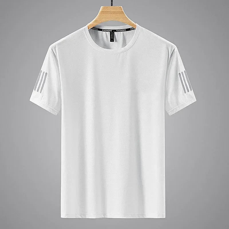 Quick-Dry Ice Silk Summer T-Shirt
