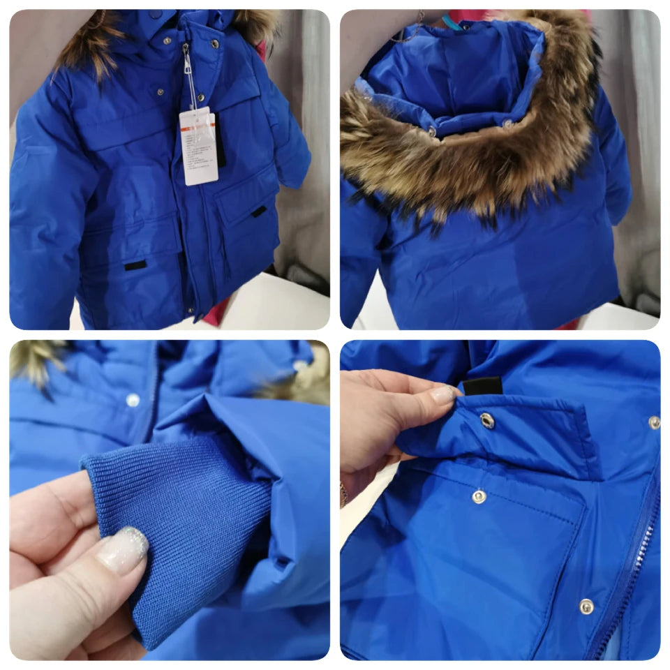 Ensemble de vêtements pour enfants Parka à capuche garçon