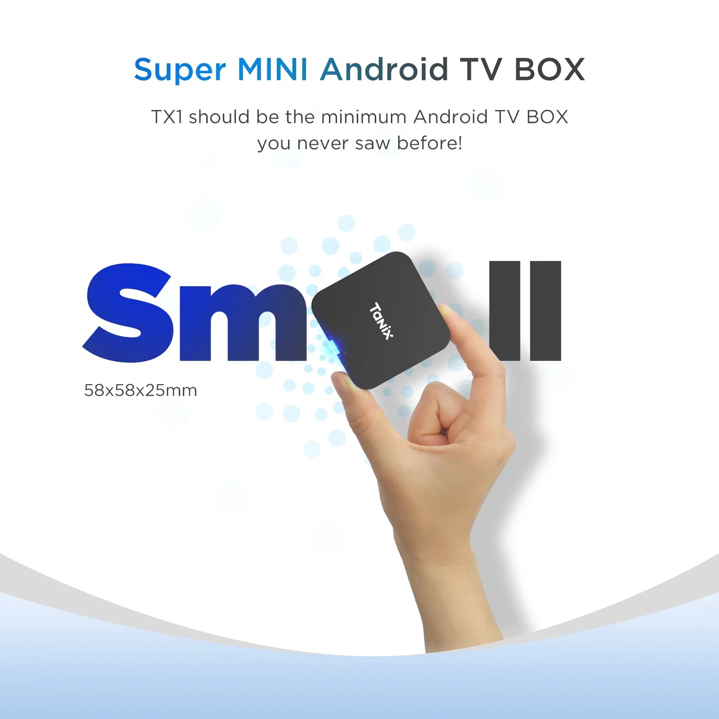 Boîtier TV Tanix Smart Android 10 - Lecteur multimédia 4K