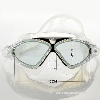 Lunettes de natation sportives imperméables pour hommes et femmes