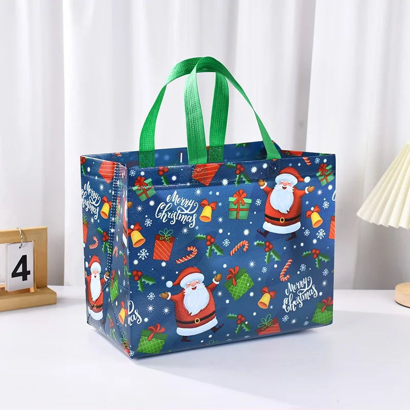 Kraft Christmas Gift Bags for Festive Packaging