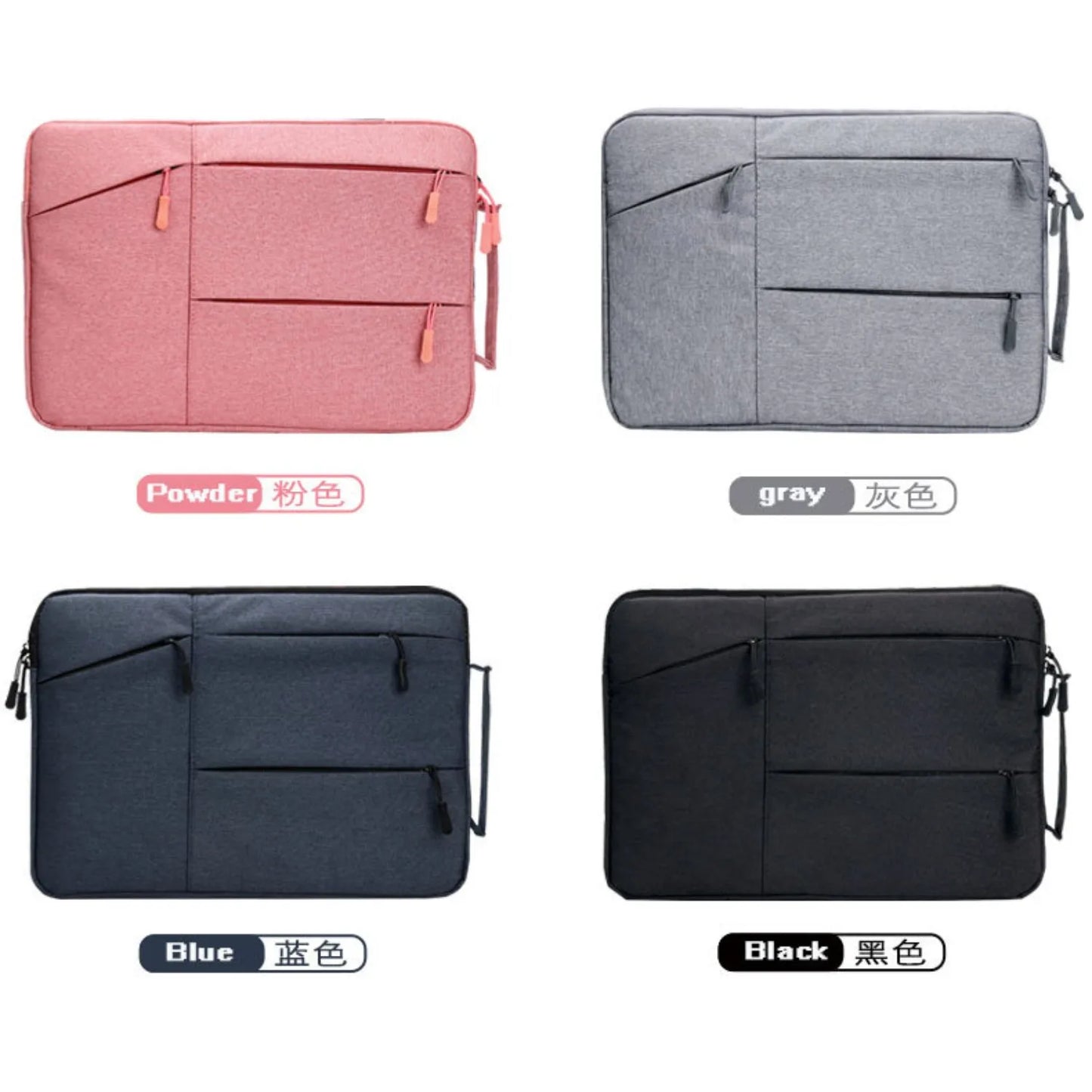 Portable Laptop Sleeve Case for MacBooks & PCs