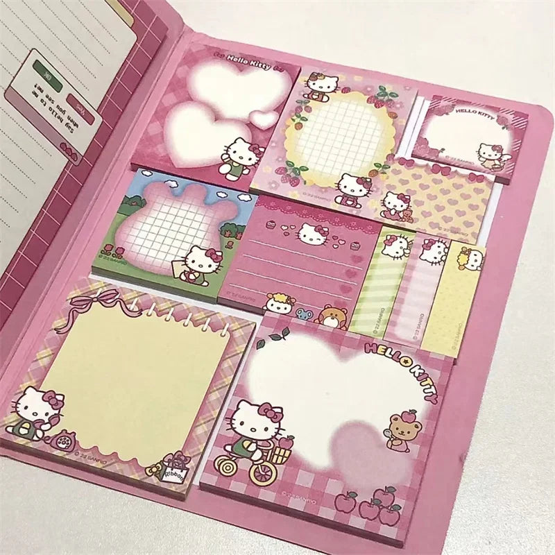 Cartoon Hello Kitty Sticky Notes