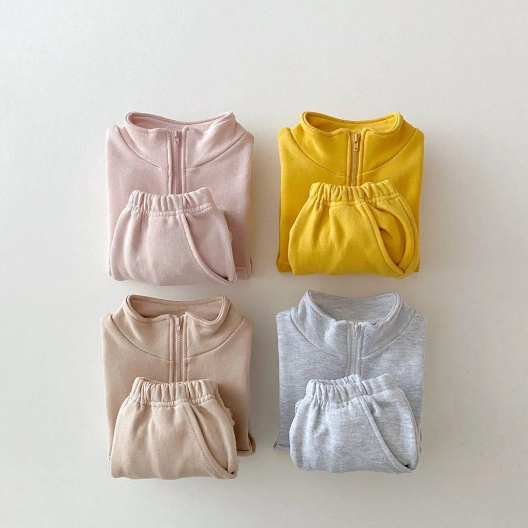 Baby Boy Girl Clothes Set Infant Kids Cotton Tops Jacket