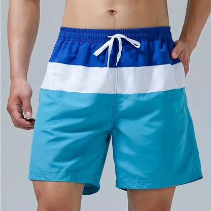 Unisex 3D Print Quick Dry Drawstring Beach Shorts