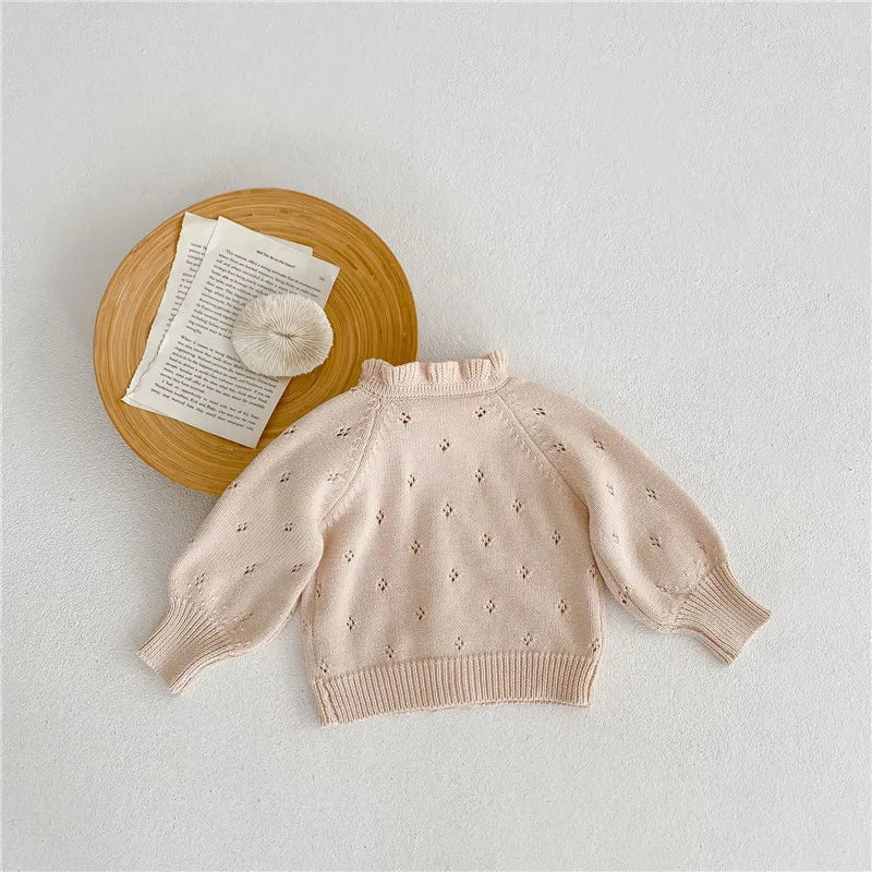 Autumn Baby Girl's Lace Cardigan