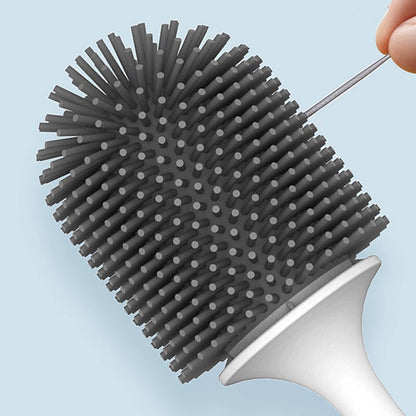 Drainable Silicone Toilet Brush