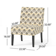 Kerri Gray Slipper Chair Set
