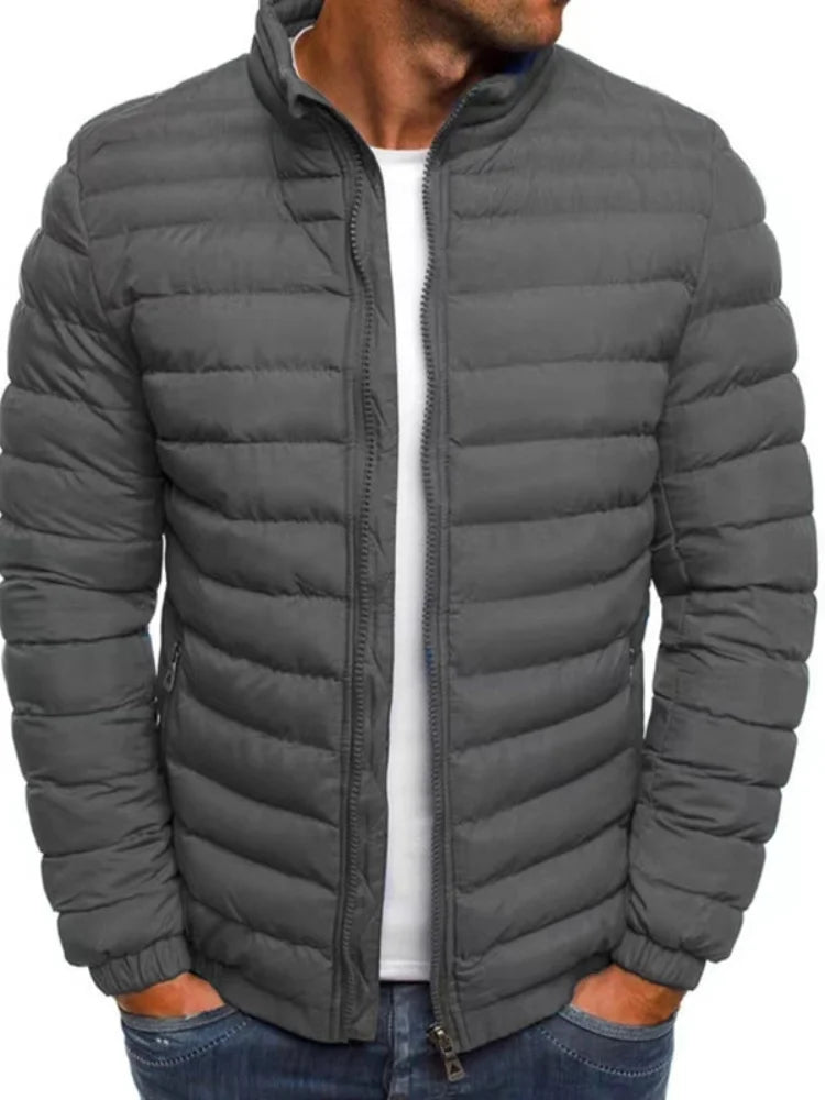 Men's Thick Warm Long Seleve Hooded Winter Zipper Jackets