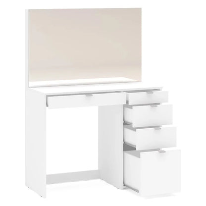 White Modern Vanity Desk