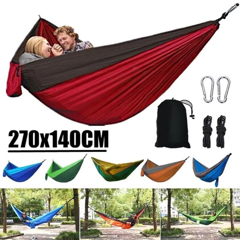 Single Person Portable Outdoor Camping Hammock