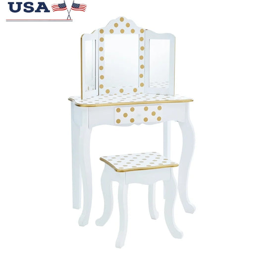 Kids Vanity Set with Mirror