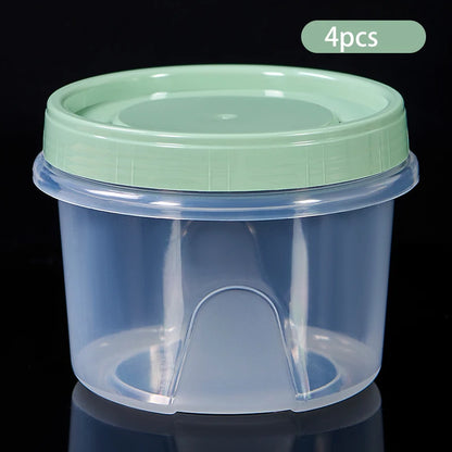 4-Piece 500ml Food Storage Containers