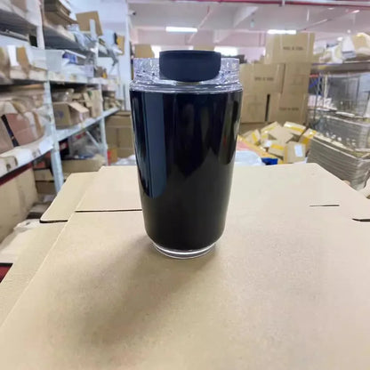 Tragbare 240-ml-Kaffeethermoskanne aus Edelstahl – auslaufsicherer Reisegetränkebecher