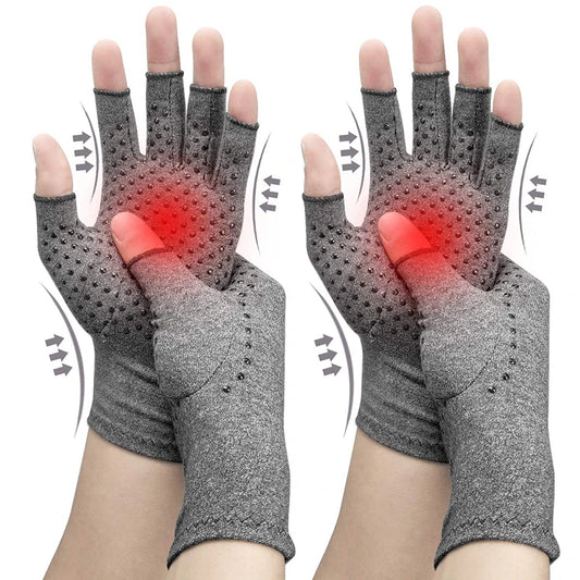 Half-Finger Compression Gloves – Anti-Slip