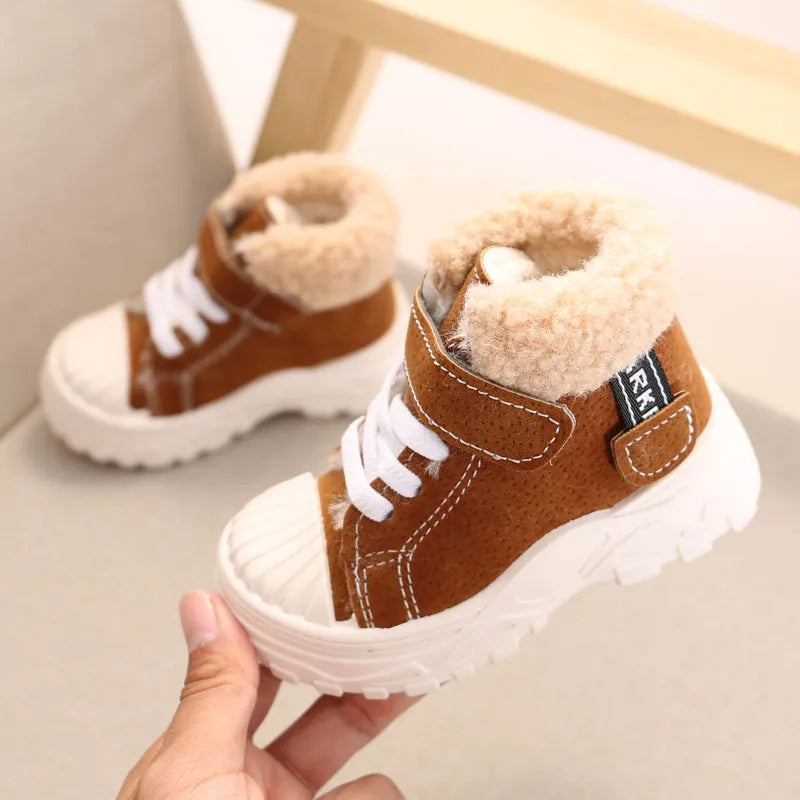 Children Warm Boots Winter