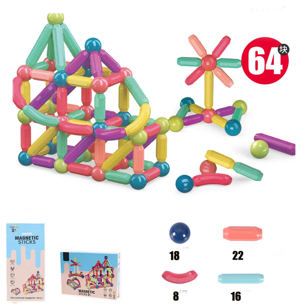 Magnetstab-Bausteine ​​für Kinder