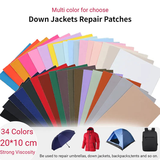 Thermoadhesive Repair Patches for Clothing & Gear
