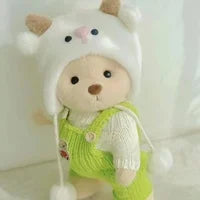 Ensemble poupée et vêtements en peluche Little Bear