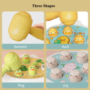 Duck/Frog/Pig Educational Puzzle with Hammer