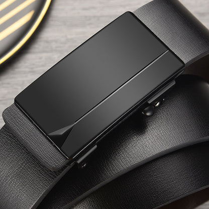 Fashion Men's Belt - High Quality Automatic Buckle