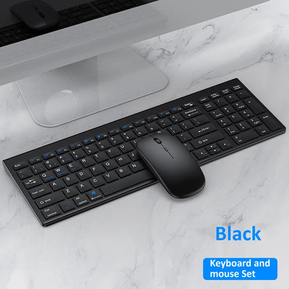 Rechargeable Wireless Keyboard and Mouse