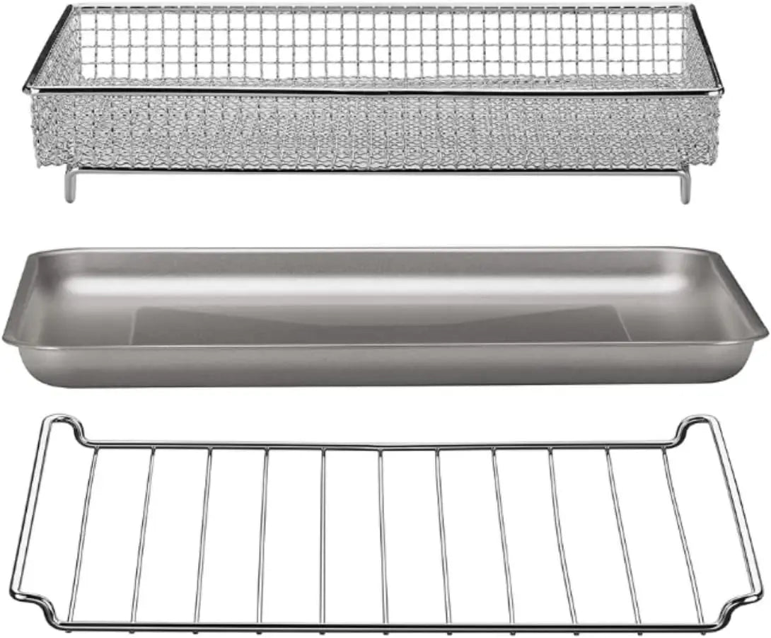 Edelstahl-Luftfritteuse-Toaster-Ofen